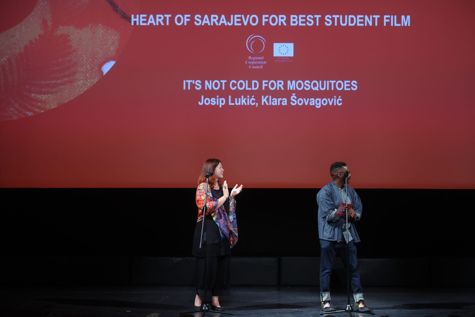 Klara Šovagović and Josip Lukić win Heart of Sarajevo award for best ...