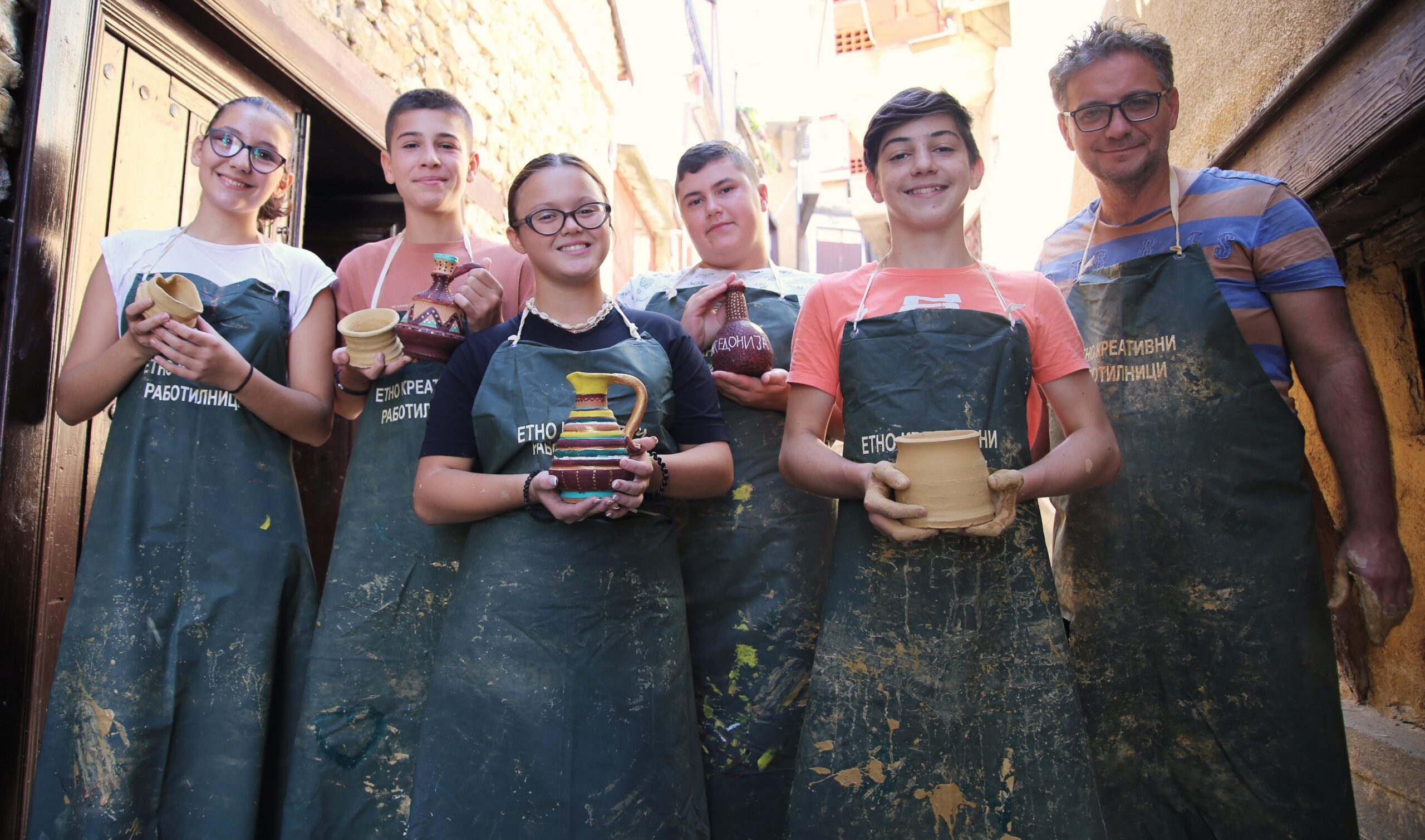 Reviving old traditions: The pottery journey of Veles teens